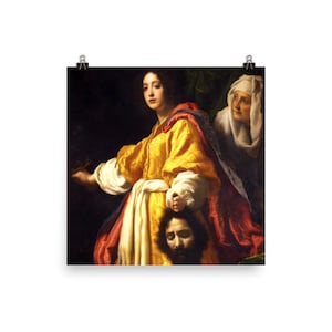 Judith With The Head Of Holofernes By Cristofano Allori Poster Print