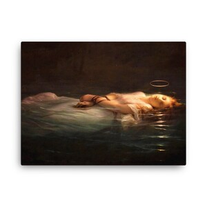 The Young Martyr by Paul Delaroche  Canvas Print - Canvas Wall Art