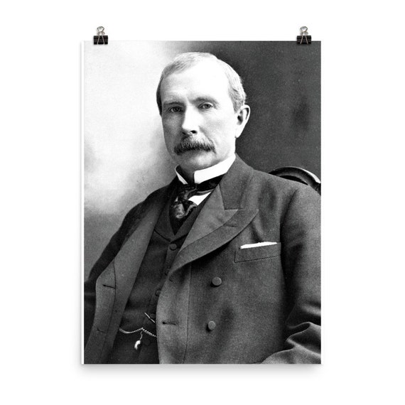 John D. Rockefeller Poster 