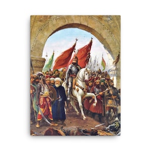 Sultan Mehmed II Canvas Print - Canvas Wall Art