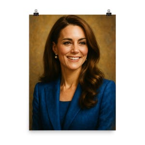 Kate Hearth Poster: Elegantes königliches Wohndekor