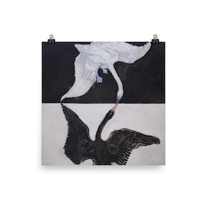 The Swan by Hilma af Klint Poster Print
