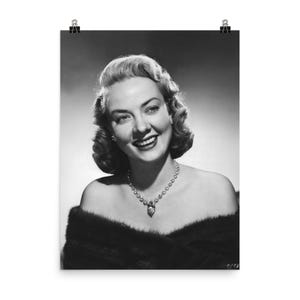 Audrey Totter Poster: Vintage Hollywood Film Noir Wandkunst