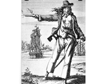 Impresión del cartel de Anne Bonny