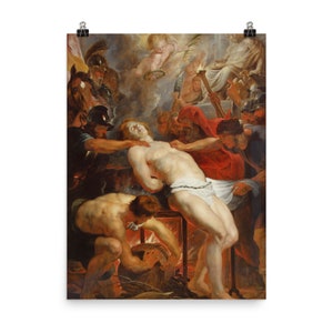 Martyrdom of Saint Lawrence by Peter Paul Rubens Poster Print