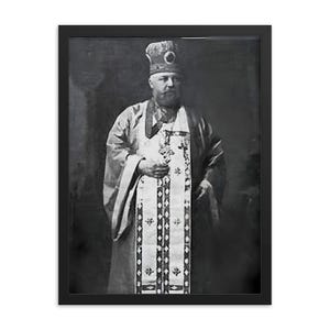 Alexis Toth gerahmter Druck