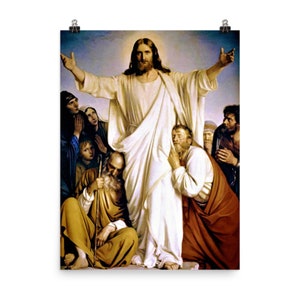 Christ the Consoler by Carl Bloch Poster Print