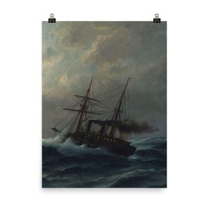 Julius von Klever Landscape Art Print: Vintage Home Decor