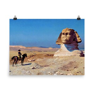 Bonaparte Before the Sphinx by Jean-Léon Gérôme