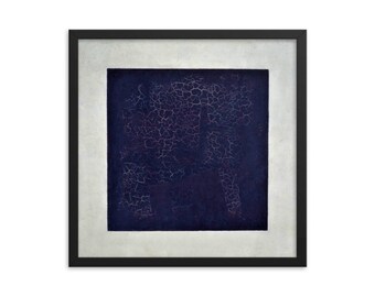 カジミール・マレーヴィチ展「黒の正方形」1915年ロシア抽象芸術