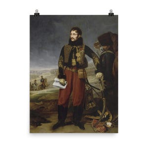 Antoine Charles Louis de Lasalle Poster Print – Historic French Cavalry Wall Art, Vintage Military Decor, Unique Gift