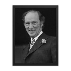 Pierre Trudeau Framed Print