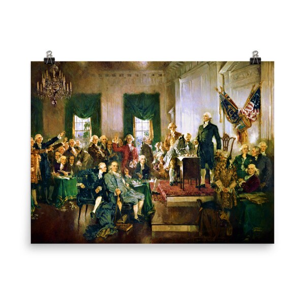 United States Constitution Poster - Etsy