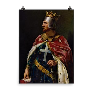 Richard the Lionheart Poster Print