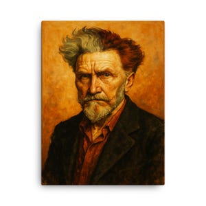 Impression sur toile Ezra Pound - oeuvre d'art murale littéraire, décoration d'intérieur de poète moderne, cadeau unique pour les amateurs de lecture, oeuvre d'art pour bureau de bibliothèque