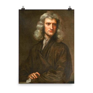 Sir Isaac Newton Poster Print