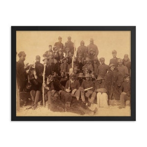 Buffalo Soldiers Framed Print