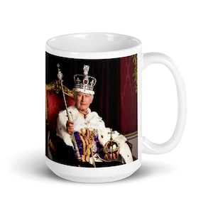 King Charles III Official Coronation Portrait Mug