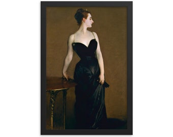 ジョン・シンガー・サージェント：「マダムXの肖像」、1884年