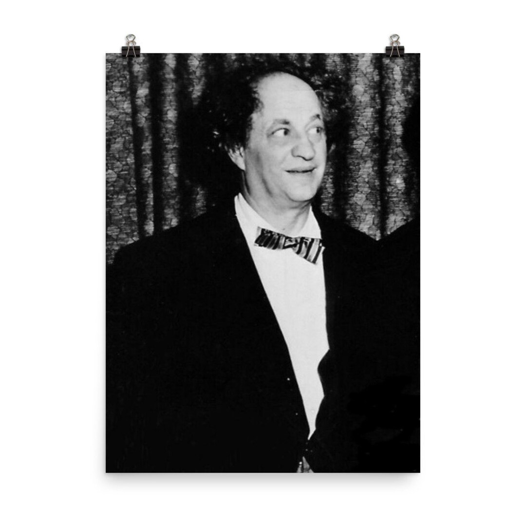 Larry Fine Poster Print - Etsy