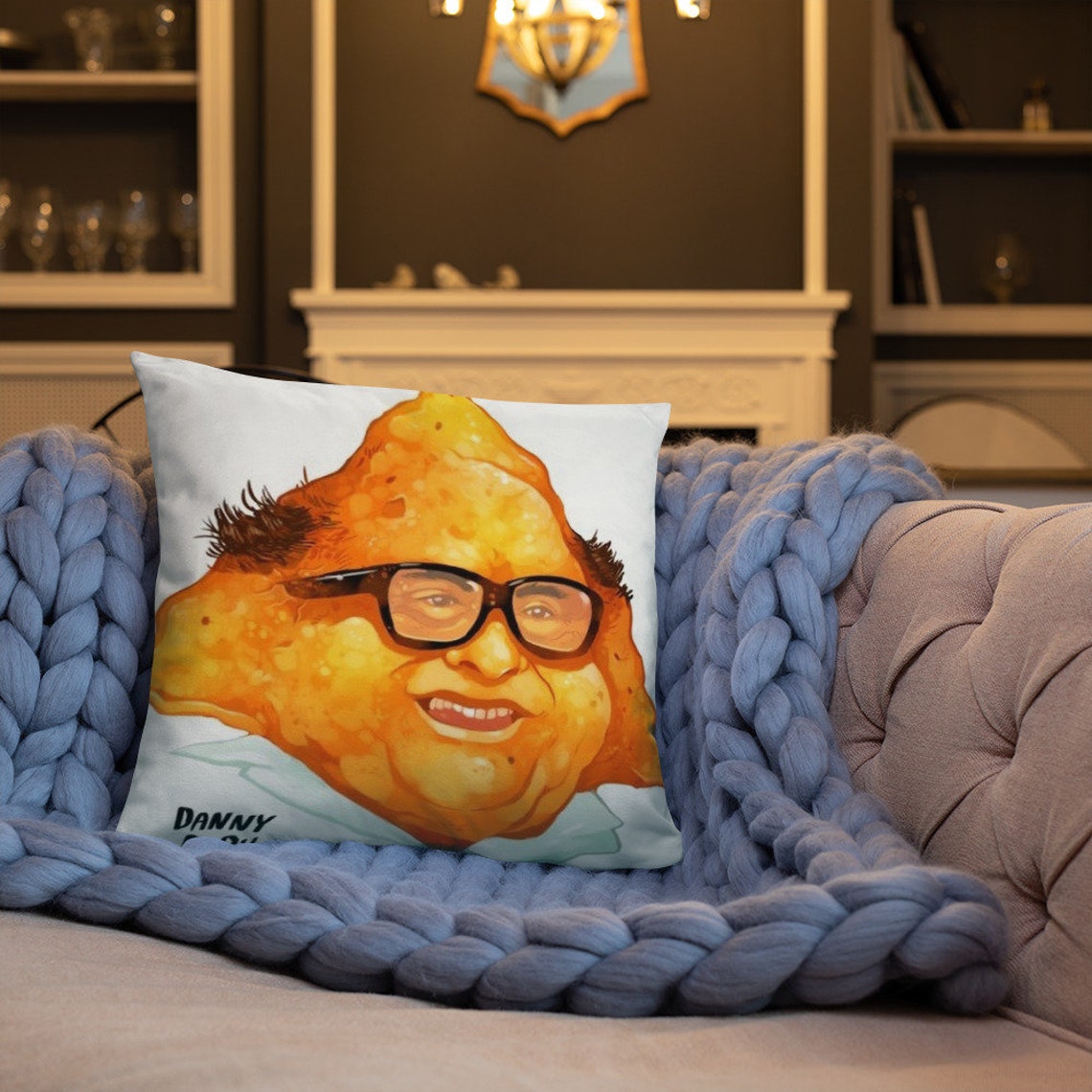 Danny Devito Pillow Funny Danny Dorito Meme Etsy