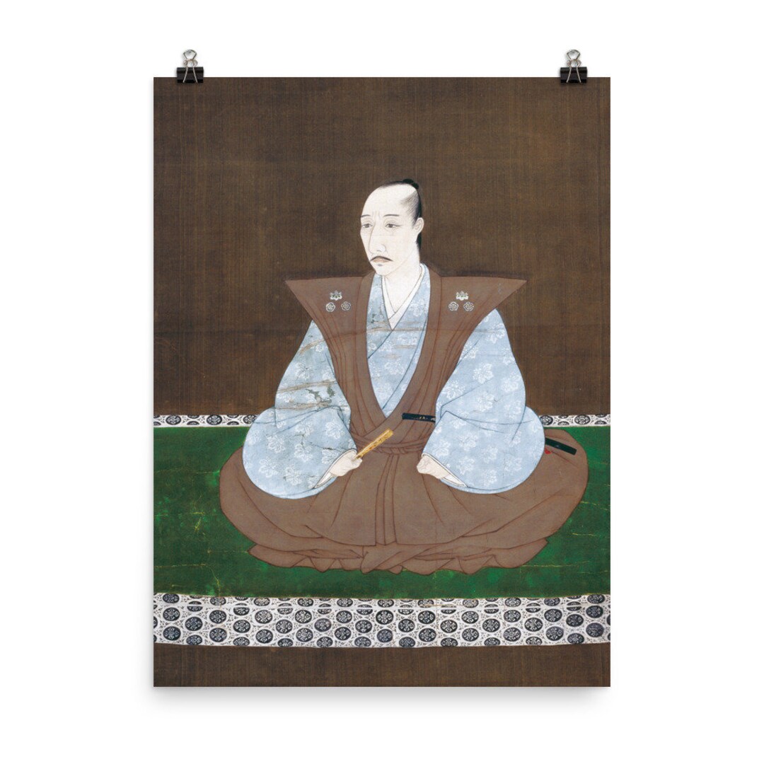 Oda Nobunaga by Kano Eitoku Poster Print - Etsy