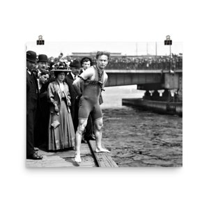 Harry Houdini Poster Print - Etsy