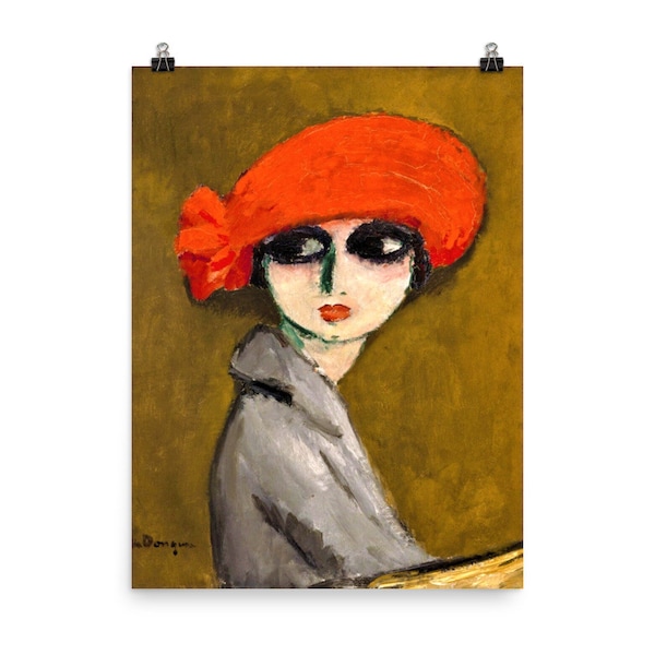 Le Coquelicot (Corn Poppy) By Kees Van Dongen Poster Print