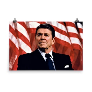 Ronald Reagan Poster Print