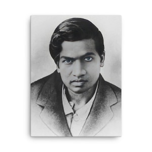 Srinivasa Ramanujan Canvas Print - Canvas Wall Art