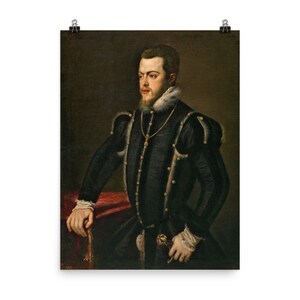 Philip II of Spain Poster Print