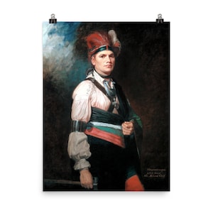 Joseph Brant (Thayendanegea) Poster Print