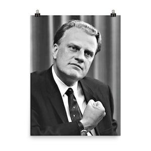 Billy Graham Poster Print