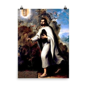 Saint Juan Diego Poster Print