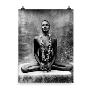 Bhagawan Nityananda Poster Print