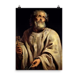 Saint Peter by Peter Paul Rubens Poster Print