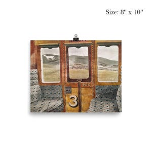 Vintage Train Landscape Poster Print - Eric Ravilious 1939 Art Wall ...