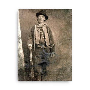 Billy the Kid Canvas Print - Canvas Wall Art