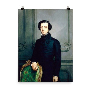 Impresión del cartel de Alexis de Tocqueville
