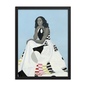 First Lady Michelle Obama Framed Print