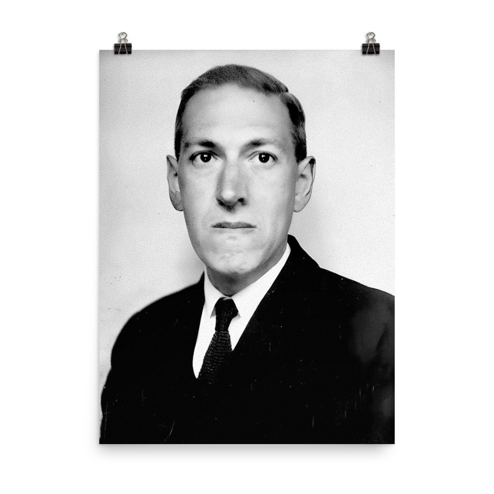 H. P. Lovecraft Poster Druck