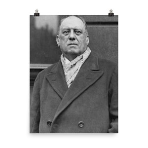 Aleister Crowley Poster Print