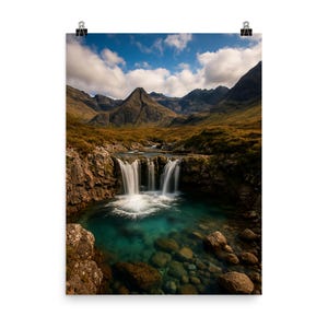 Fairy Pools Isle of Skye Print: Scotland Landscape Photography