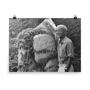 Isamu Noguchi Poster Druck