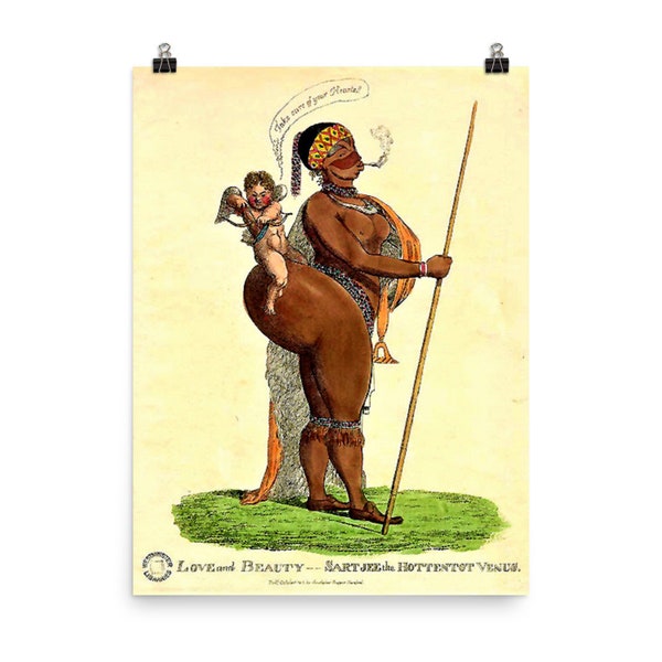 Sarah Baartman Poster Print