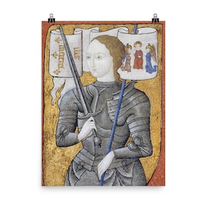 St Joan of Arc Poster Print