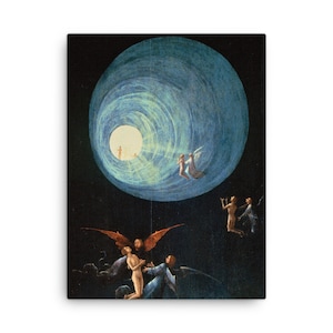 Ascent of the Blessed by Hieronymus Bosch Canvas Print - Canvas Wall Art