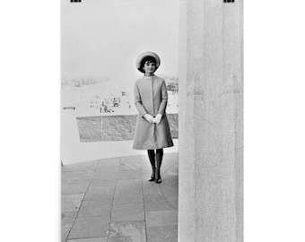 ジャクリーン・ケネディのスナップ写真（コンタクトプリント） ジャクリーン・ケネディのスナップ写真（コンタクトプリント