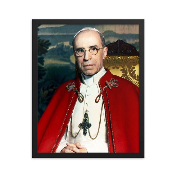 Pope Pius XII Framed Print - Etsy New Zealand
