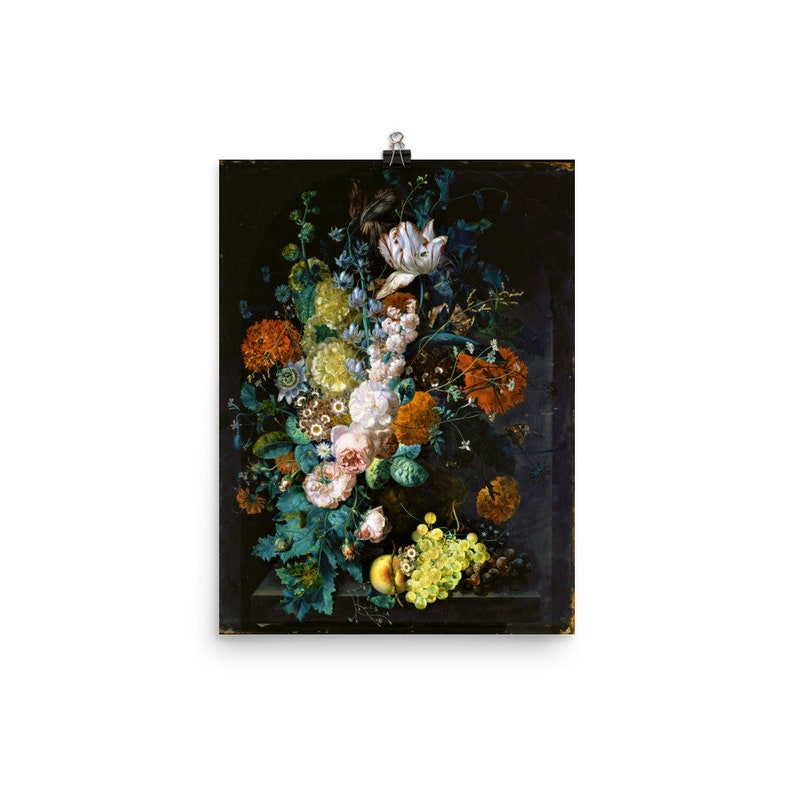 Un vase de fleurs par Margareta Haverman Poster Print image 4